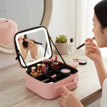 GlowBox™ – Organizador de Maquillaje Portátil